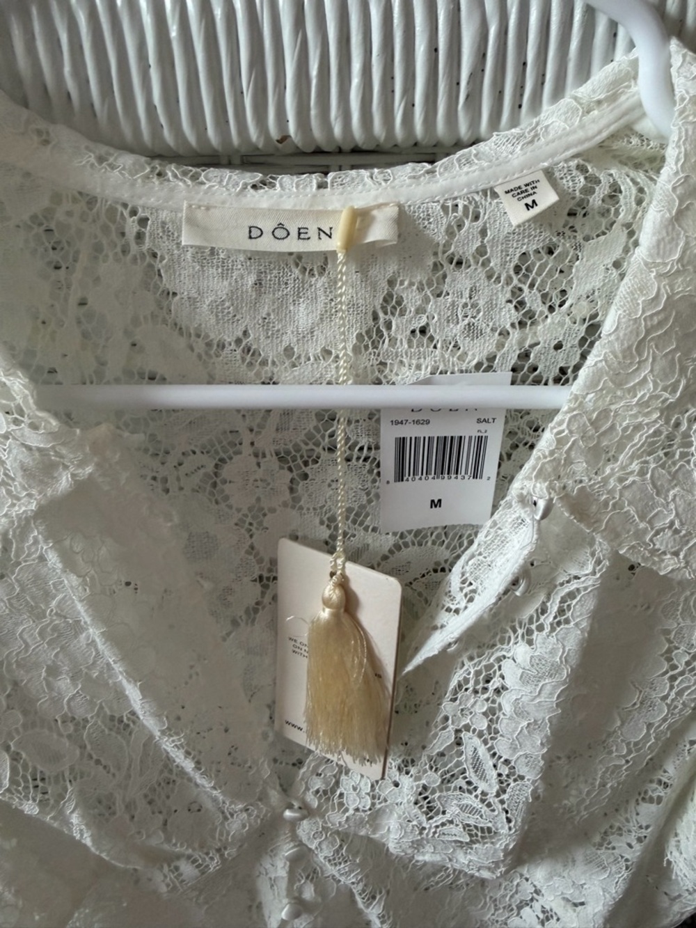 Doen - NWT Fleurance top in Salt - Medium - Picture 8 of 10